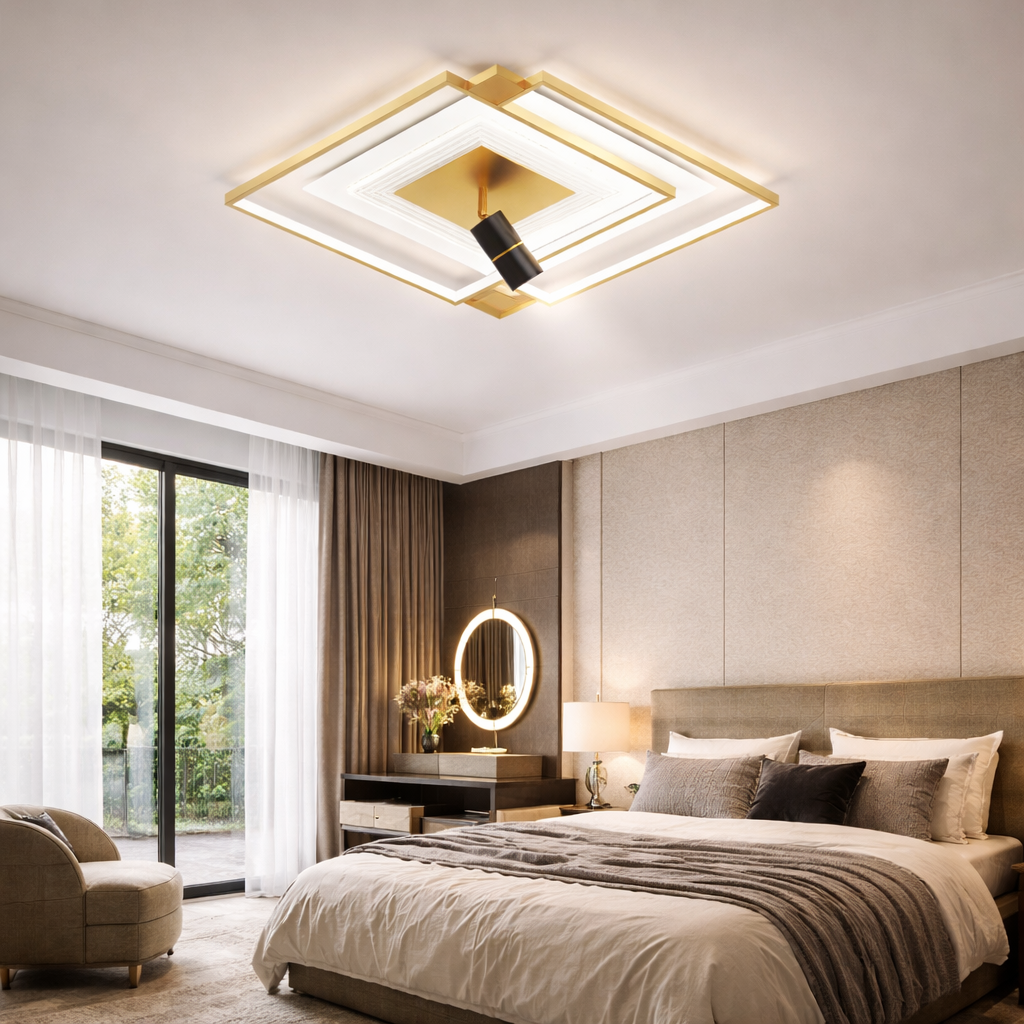 Каскадная Led люстра Ø 80 см A55069-800 BK