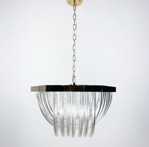 Люстра Murano у золотому каркасі Ø 55 см