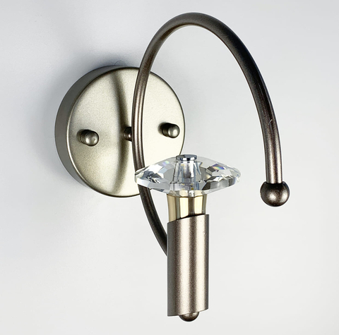 Декоративне бра з кришталевою лампочкою