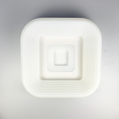 Белая потолочная LED люстра