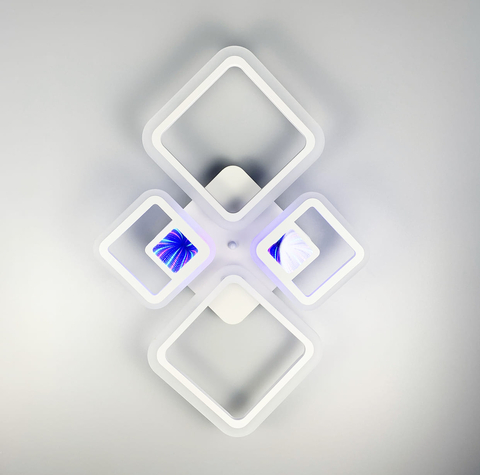 LED світильник із 3D підвісткою