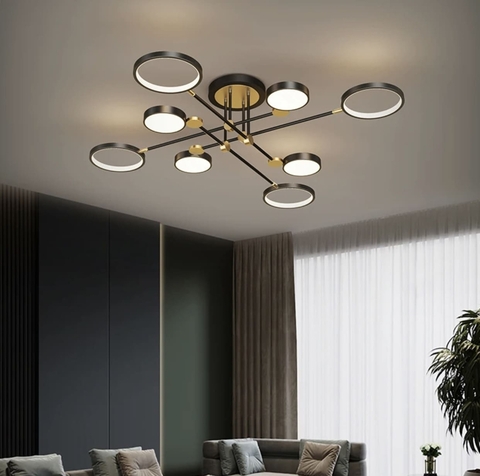 Потолочная дизайнерская LED люстра