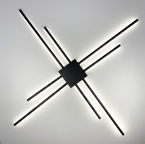 Мінімалістична модель бра на 8 ріжків