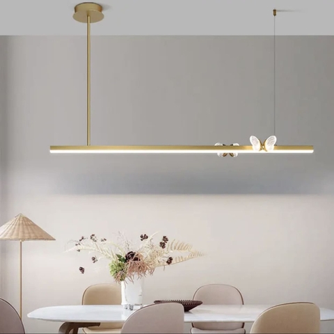 Светодиодная люстра с бабочками