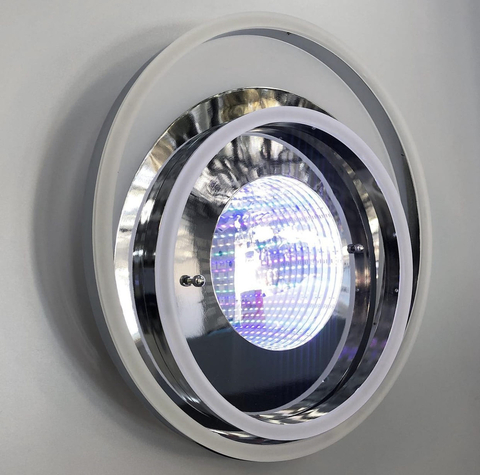 Світлодіодна люстра з 3D ефектом