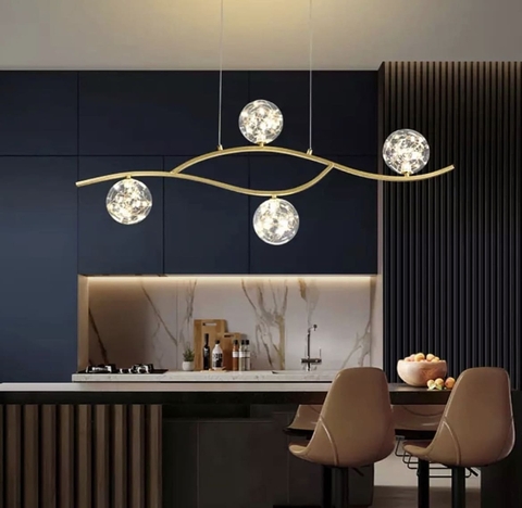 Видовжений світильник з LED елементами 