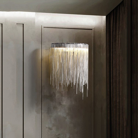 Бра із звисаючими ланцюжками на 3 колірних режими