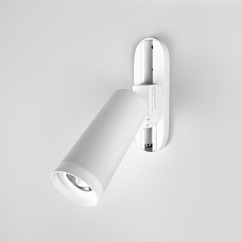 Трековый светильник с линзой в белом 15W