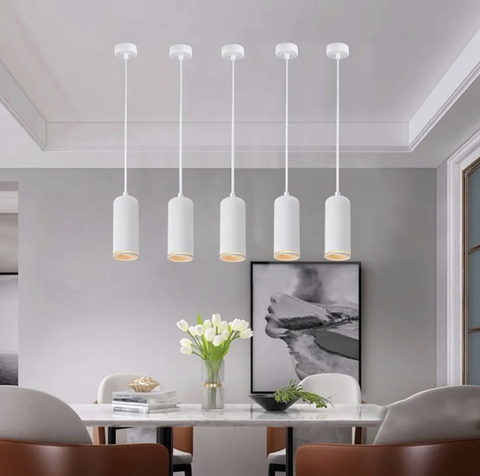 Подвесной светильник в белом корпусе