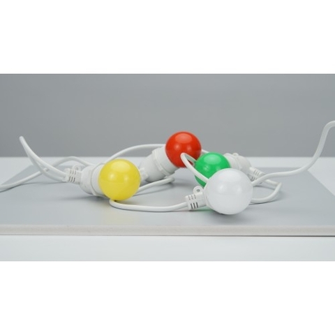 Гирлянда для улицы белого цвета 13 м 20 ламп