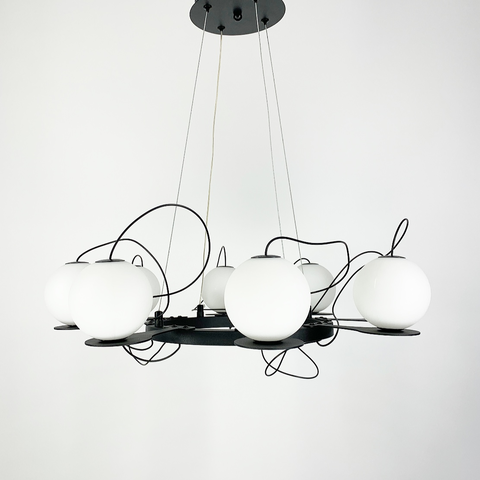 Люстра у формі кільця Hubble Bubble Ø 60 см