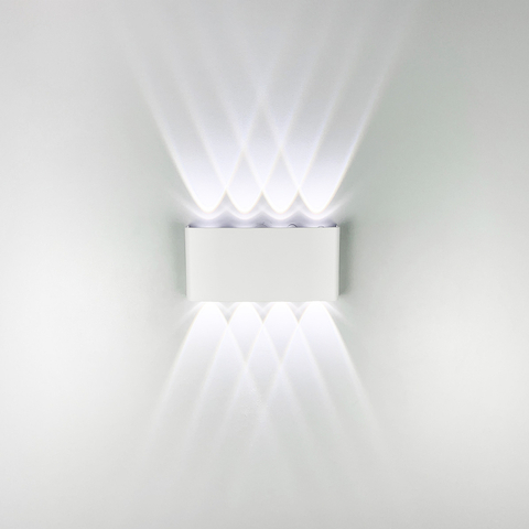 Світильник світлодіодний MAXUS MWL 8W 3CCT IP65 WT Square