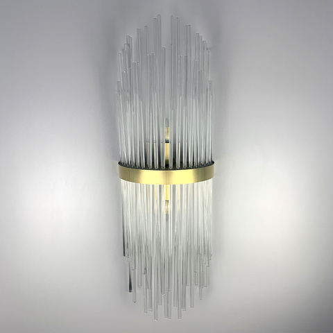 Настінний світильник Sirius в золотому корпусі