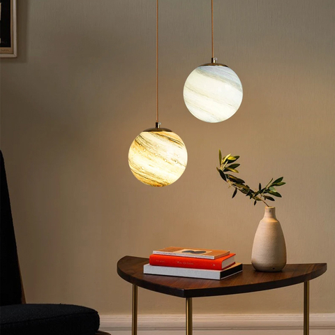 Подвесной светильник Planet pendant ensemble в стиле модерн d15 см