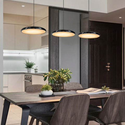 Подвесной Led светильник на 3 режима освещения Ø30 см