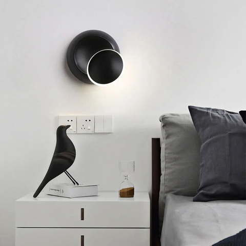 Светодиодное черное бра SIRIUS