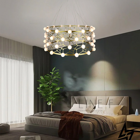 Вишукана підвісна LED люстра