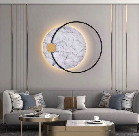 Сучасне бра з білого мармуру