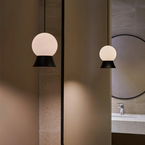 Підвісний світильник Fuji LED у чорному корпусі