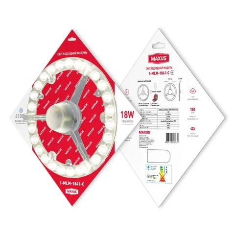 Світильник світлодіодний MAXUS Led Module 18W 4100K Circle