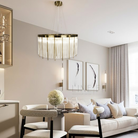 Люстра кільце репліка ODEON YORK Ø 60 см