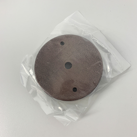 Одинарна кругла стельова основа у кольорі Coffee