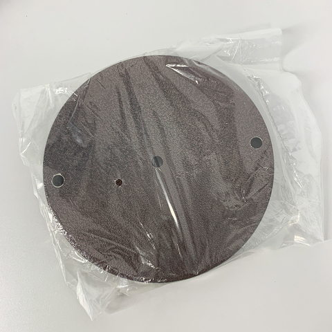 Подвійна кругла стельова основа у кольорі Coffee 