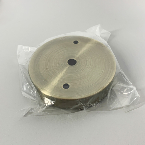 Одинарна кругла стельова основа у кольорі бронза