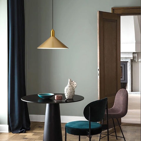 Подвес Forli с белым металлическим плафоном 35х20 см