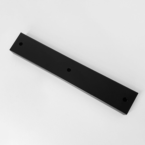 Двойное прямоугольное потолочное основание в черном цвете 35х6х2,5 см