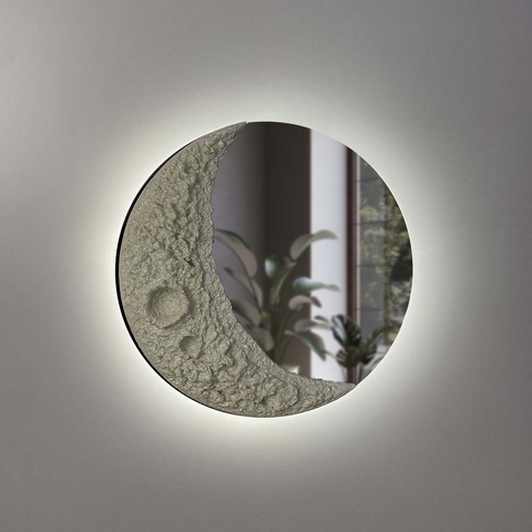 Бра з дзеркальним покриттям та імітацією місяця