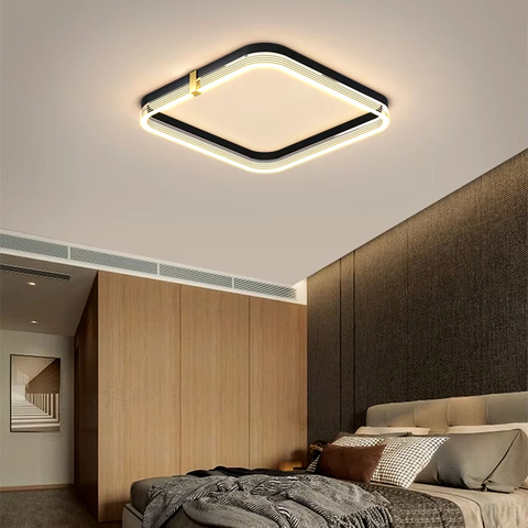 Стельовий світильник у формі заокругленого квадрата 50х50 см