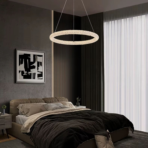 Неймовірна кришталева підвісна люстра Ø 43 см