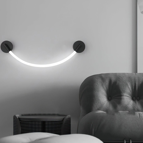 Сучасне бра із обплетеним неоном довжиною 90 см