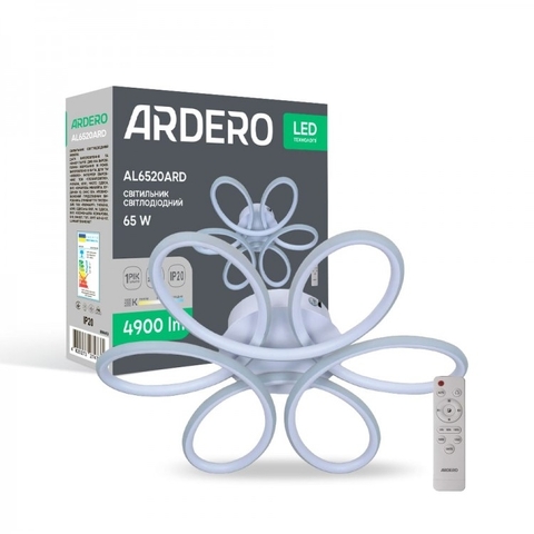 Світлодіодний накладний світильник Ardero LUCE 65Вт білий