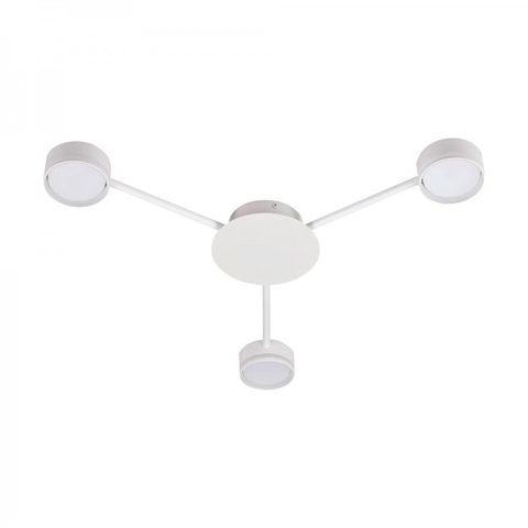 Накладний світильник Ardero білий на 3 лампи GХ53