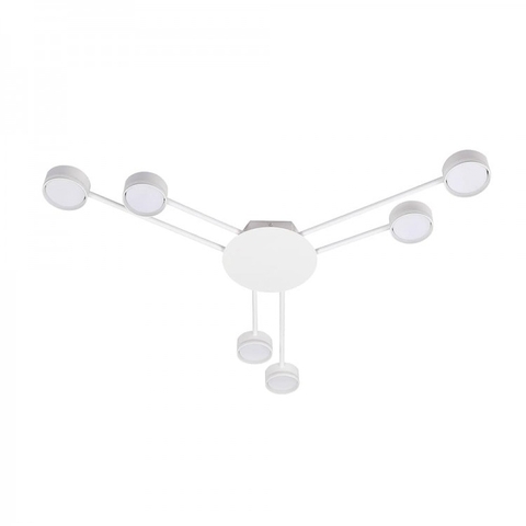 Накладний білий світильник Ardero на 6 ламп GХ53