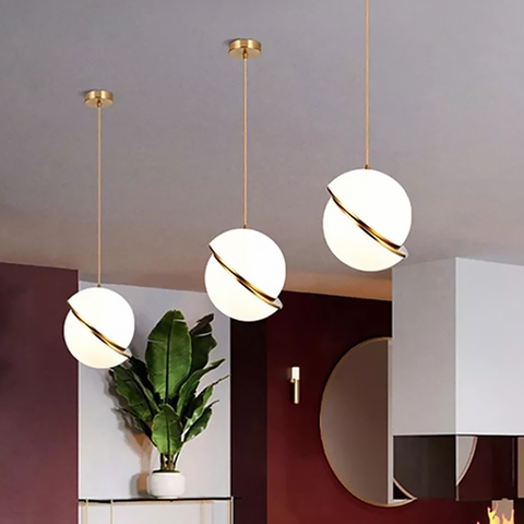 Подвесной светильник-полусфера Ø 15 см