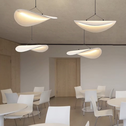 Світильник в органічних мотивах на 3 світлових режими Ø 40 см