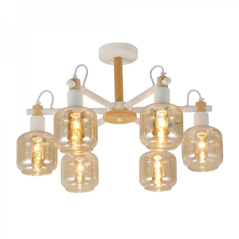 Люстра Ardero DENVER GOLD на 6 плафонів Ø 59 см