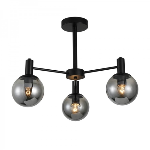 Люстра Ardero NEAPOL BLACK на 3 плафони Ø 57 см