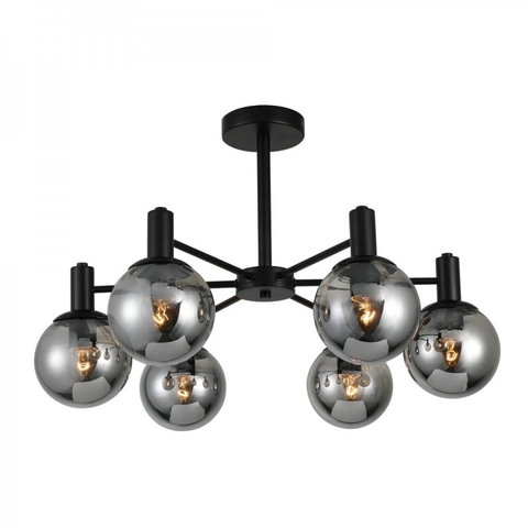 Люстра Ardero NEAPOL BLACK на 6 плафонів Ø 63 см