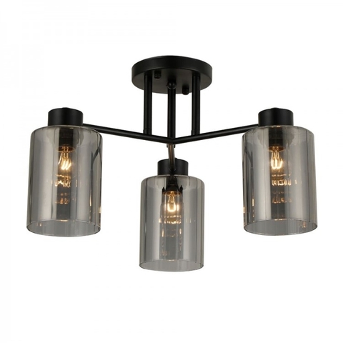 Люстра Ardero OSTIN BLACK на 3 плафони Ø 45 см