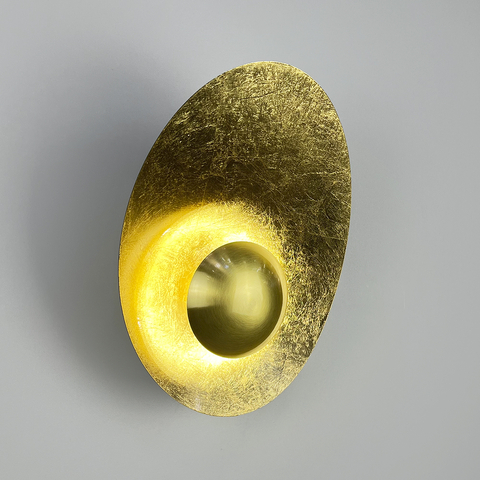 Вишукане бра у золотому корпусі 30х22 см