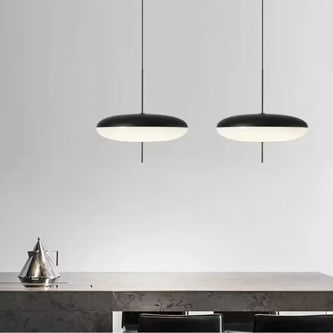 Современный подвесной светильник в элегантном черном цвете Ø 30 см
