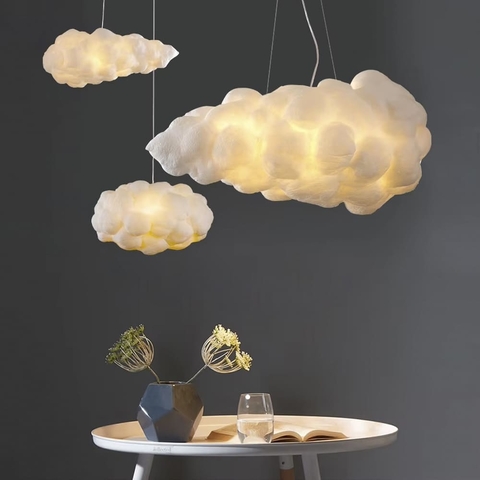  Підвісний світильник із плафоном-хмарою 150 см