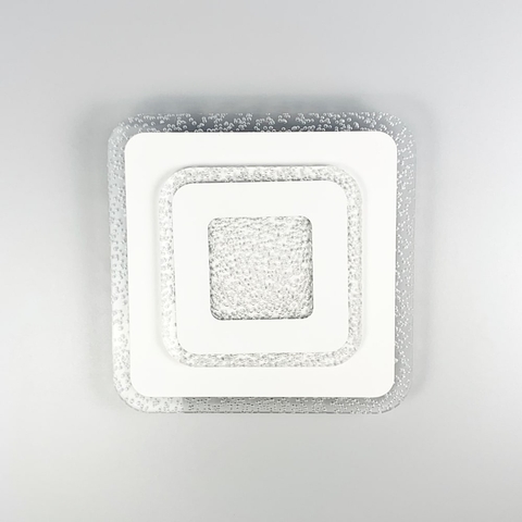 Cвітильник LED з прозорим акриловим розсіювачем 30х30 см