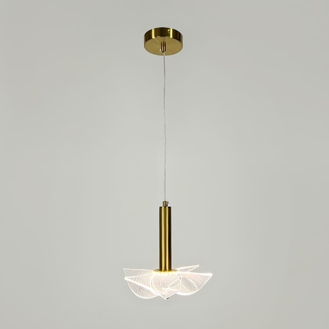 Підвіс у вигляді прозорої квітки 28х24 см