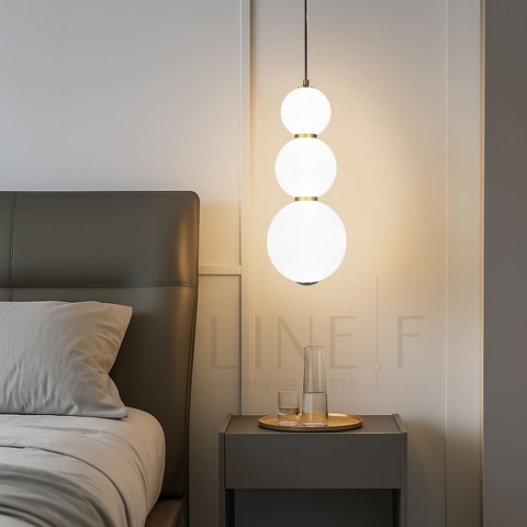 Одинарний підвіс із геометричним корпусом 35х15 см