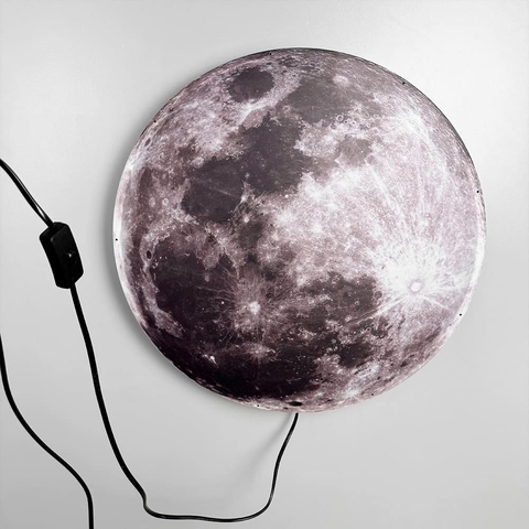 Бра у вигляді планети Ø 30 см із кабелем та вимикачем